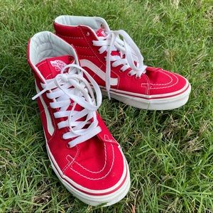 Vans high top sneakers shoes 5.5
